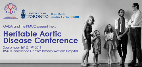 Heritable Aortic Disease Conference being held Sept. 16 & 17, 2016