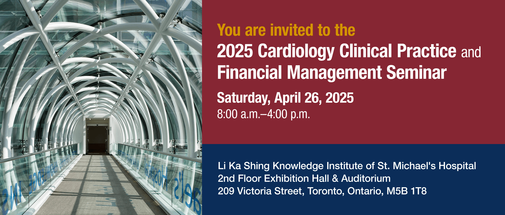The Ontario Association of Cardiologists proudly hosted its 2025 Cardiology Clinical Practice and Financial Management Seminar on Saturday, April 26th at the Li Ka Shing Knowledge Institute of St. Michael’s Hospital in downtown Toronto. A packed room of attendees heard impactful presentations and participated in lively, moderated discussions covering key [&hellip;]